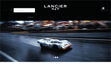 Tablet Screenshot of lancier.com